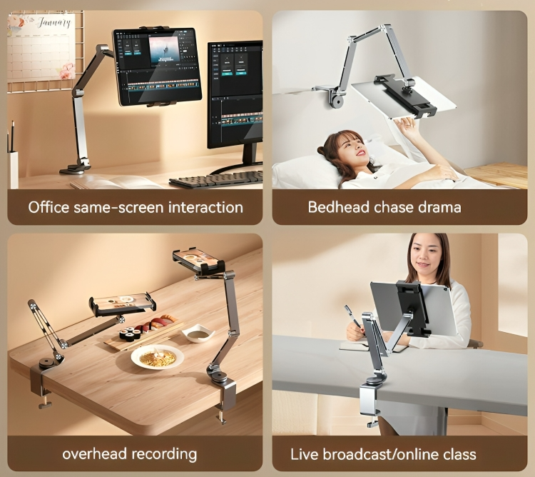 EliteStand™ | Stabiler Tablet- und Handyhalter aus Aluminium