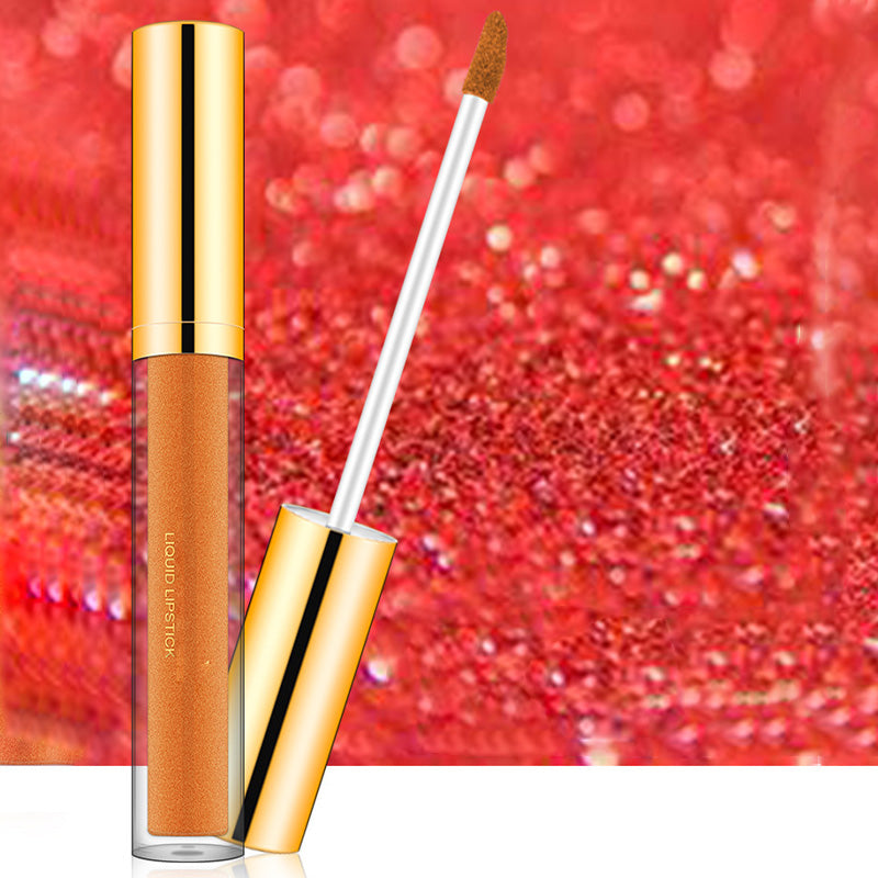 GlamLips™ | Metallischer flüssiger Diamant-Glitter-Lippenstift