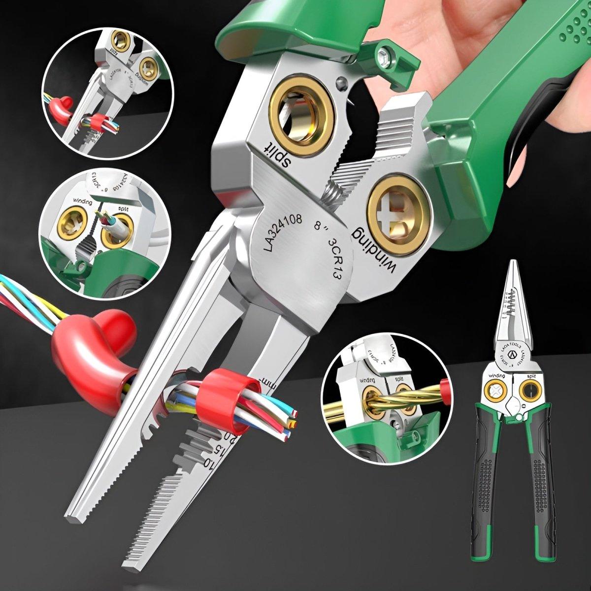 WireGrip™ zieht Drähte sauber ab