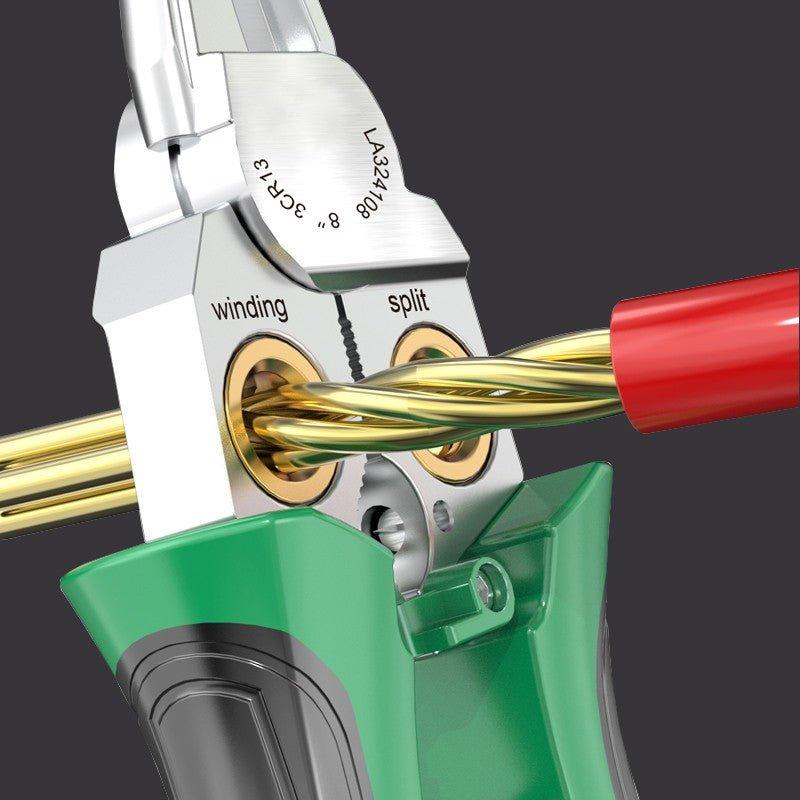 WireGrip™ zieht Drähte sauber ab