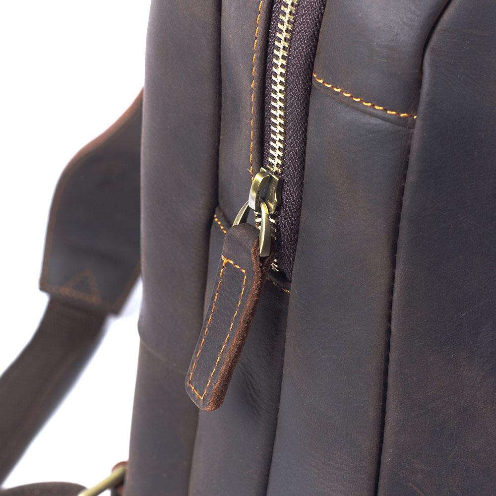 Toledo™ – Moderner Rucksack aus echtem Leder