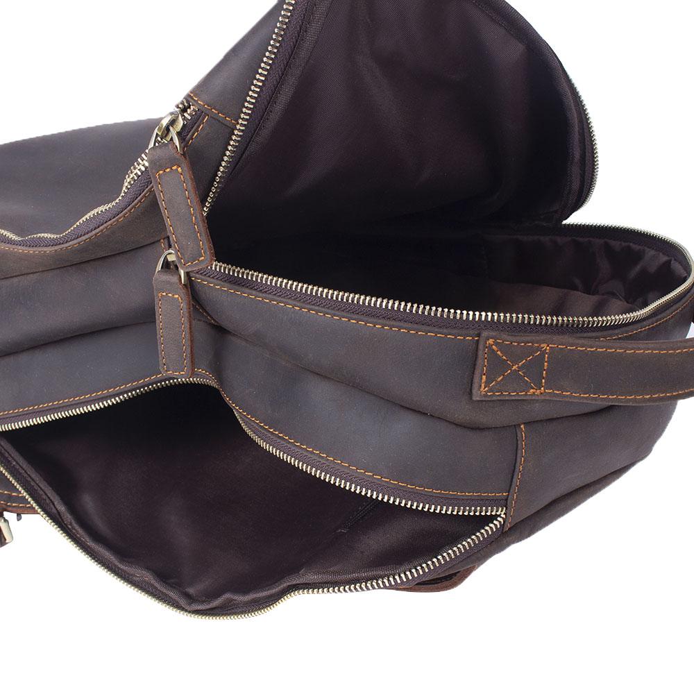 Toledo™ – Moderner Rucksack aus echtem Leder