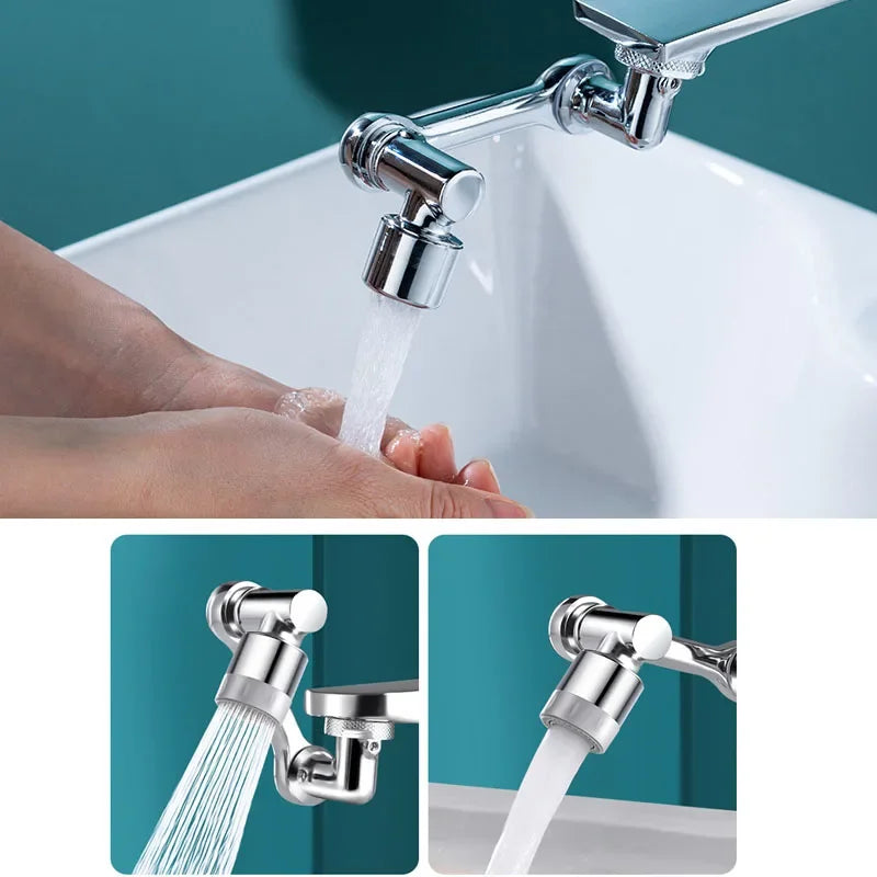 1080° Drehbarer Wasserhahn Aufsatz Verlängerung - Multifunktionaler Verlängerungshahn