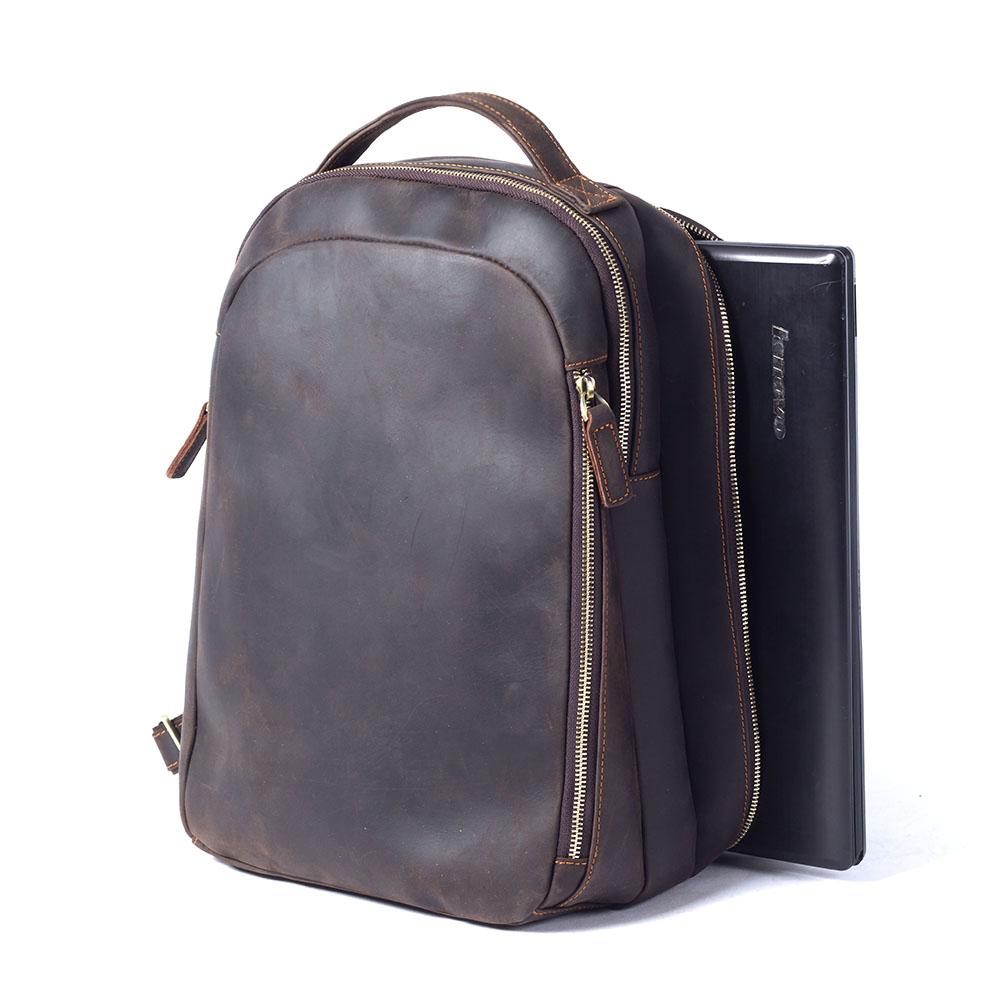 Toledo™ – Moderner Rucksack aus echtem Leder